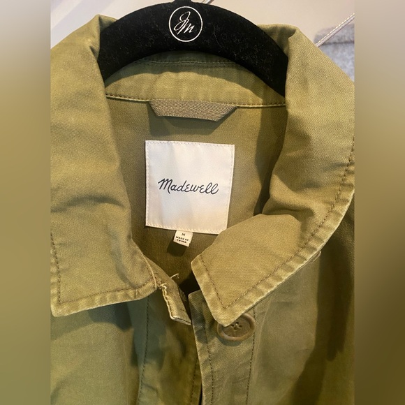 Madewell Baylow Cropped Chore Jacket, Size M - Picture 3 of 5